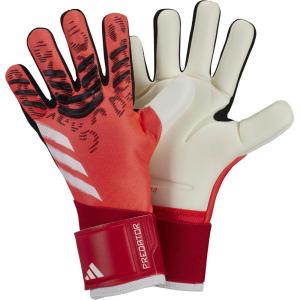 imageadidas Pro Predator Goalie Soccer GlovesLucid RedBlackWhite