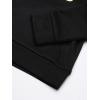 imageadidas Boys Active Sport Athletic Pullover Hooded SweatshirtBlackBlue