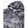 imageadidas Boys Active Sport Athletic Pullover Hooded SweatshirtCore Camo Grey Heather