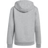 imageadidas Boys Active Sport Athletic Pullover Hooded SweatshirtHeather Grey Blue Bos