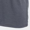 imageadidas Boys Big Kids Short Sleeve AEROREADY Performance Logo Tee TShirt Statement Bos Dark Grey Large