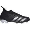 imageadidas Boys Firm Ground Predator Freak 3 Soccer ShoesBlackWhiteBlack