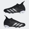 imageadidas Boys Firm Ground Predator Freak 3 Soccer ShoesBlackWhiteBlack