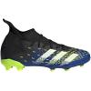 imageadidas Boys Firm Ground Predator Freak 3 Soccer ShoesBlackWhiteSolar Yellow