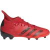 imageadidas Boys Firm Ground Predator Freak 3 Soccer ShoesRedBlackSolar Red