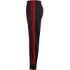imageadidas Boys Iconic Tricot Jogger Training PantsBlack With Red