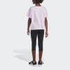 imageadidas Girls Plus Size Short Sleeve Tee TShirt Black XSmall