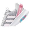 imageadidas Girls Racer TR21 Tennis SneakersGreyClear PinkRose Tone