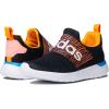 imageadidas Infant Boys Lite Racer Adapt 40 Slip On Sneakers Shoes Casual  BlackBlackAcid RedBlue Rush