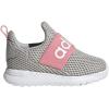 imageadidas Infant Boys Lite Racer Adapt 40 Slip On Sneakers Shoes Casual  BlackGreyGreySuper Pop
