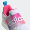 imageadidas Infant Boys Lite Racer Adapt 40 Slip On Sneakers Shoes Casual  BlackWhiteSky RushSolar Pink