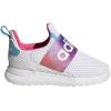 imageadidas Infant Boys Lite Racer Adapt 40 Slip On Sneakers Shoes Casual  BlackWhiteSky RushSolar Pink