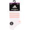 imageadidas Kids No Show Socks 6Pack  Superlite Breathable Youth Ankle SocksWhiteHaze CoralClear Aqua BlueGirls
