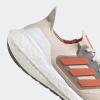 imageadidas Mens Ultraboost 22 Heatrdy Running ShoesAluminaImpact OrangeBlack