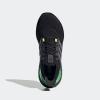 imageadidas Mens Ultraboost 22 Heatrdy Running ShoesBlackIron MetallicBeam Green