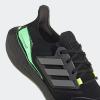 imageadidas Mens Ultraboost 22 Heatrdy Running ShoesBlackIron MetallicBeam Green