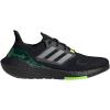 imageadidas Mens Ultraboost 22 Heatrdy Running ShoesBlackIron MetallicBeam Green