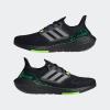 imageadidas Mens Ultraboost 22 Heatrdy Running ShoesBlackIron MetallicBeam Green