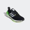 imageadidas Mens Ultraboost 22 Heatrdy Running ShoesBlackWhiteSolar Green