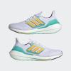 imageadidas Mens Ultraboost 22 Heatrdy Running ShoesCloud WhiteFlash OrangeMint Rush