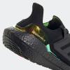 imageadidas Mens Ultraboost 22 Heatrdy Running ShoesCore BlackCore BlackPower Blue