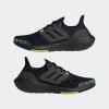imageadidas Mens Ultraboost 22 Heatrdy Running ShoesCore BlackCore BlackSolar Yellow