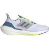imageadidas Mens Ultraboost 22 Heatrdy Running ShoesWhiteMetal GreyLinen Green