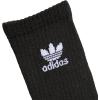 imageadidas Originals Unisex child Athletic Cushioned Crew Socks OG 6 pairs durable breathableWhiteBlackOg