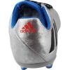 imageadidas Performance Kids Messi 163 Firm Ground Soccer CleatsSilver MetallicBlackShock Blue