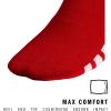 imageadidas Rivalry Soccer Socks 2Pack OverTheCalf Athletic Fit for Men ampamp WomenPower RedWhite