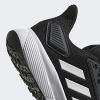 imageadidas Unisex Child Duramo 9 WIDEBlackWhiteBlack