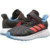 imageadidas Unisex Child Duramo 9 WIDECore BlackSolar RedGrey