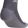 imageadidas Unisex Kids Quarter Ankle Socks for Boys and Girls Youth 6Pack Athletic Cushioned and Comfortable DiscontinuedOnix GreySignal GreenTeam Royal BlueStripe