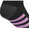 imageadidas Unisex Kids Quarter Ankle Socks for Boys and Girls Youth 6Pack Athletic Cushioned and ComfortableBlackPreloved PurpleIce LavenderGirls