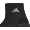 imageadidas Unisex Kids Quarter Ankle Socks for Boys and Girls Youth 6Pack Athletic Cushioned and ComfortableBlackPreloved PurpleIce LavenderGirls