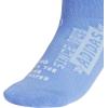 imageadidas Unisex Kids Quarter Ankle Socks for Boys and Girls Youth 6Pack Athletic Cushioned and ComfortableBlue FusionWhiteGlow BlueGraphic
