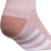 imageadidas Unisex Kids Quarter Ankle Socks for Boys and Girls Youth 6Pack Athletic Cushioned and ComfortableWarm Clay PinkWonder BeigePreloved Fig PurpleGirls