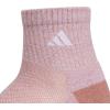 imageadidas Unisex Kids Quarter Ankle Socks for Boys and Girls Youth 6Pack Athletic Cushioned and ComfortableWarm Clay PinkWonder BeigePreloved Fig PurpleGirls