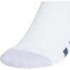 imageadidas Unisex Kids Quarter Ankle Socks for Boys and Girls Youth 6Pack Athletic Cushioned and ComfortableWhitePure Teal GreenMineral Blue