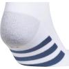 imageadidas Unisex Kids Quarter Ankle Socks for Boys and Girls Youth 6Pack Athletic Cushioned and ComfortableWhitePure Teal GreenMineral Blue