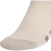 imageadidas Unisex Kids Quarter Ankle Socks for Boys and Girls Youth 6Pack Athletic Cushioned and ComfortableWonder BeigeCool Light HeatherEarth Strata Brown