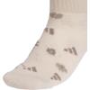 imageadidas Unisex Kids Quarter Ankle Socks for Boys and Girls Youth 6Pack Athletic Cushioned and ComfortableWonder BeigeCool Light HeatherWonder WhiteGirls
