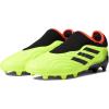 imageadidas UnisexChild Copa Sense3 Firm Ground Soccer ShoeTeam Solar YellowBlackSolar Red Laceless