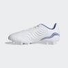 imageadidas UnisexChild Copa Sense3 Firm Ground Soccer ShoeWhiteBlueLegacy Indigo