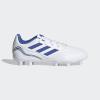 imageadidas UnisexChild Copa Sense3 Firm Ground Soccer ShoeWhiteBlueLegacy Indigo