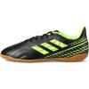 imageadidas UnisexChild Copa Sense4 Indoor Soccer ShoeBlackTeam Solar YellowBright Cyan