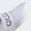 imageadidas UnisexChild Lite Racer Adapt Running ShoeWhiteLight Granite