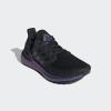 imageadidas UnisexChild Ultraboost 20 Running ShoeBlackBlackBoost Blue Violet Metallic