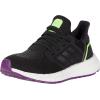 imageadidas UnisexChild Ultraboost 20 Running ShoeBlackGlory PurpleWhite