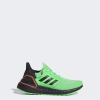 imageadidas UnisexChild Ultraboost 20 Running ShoeShock LimeBlackSolar Orange